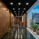 Потолок Грильято GL15 120x120 черный, ИнтерПром